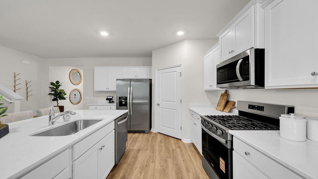 Furnished interior view inside a new home in The Cove at Mallard Crossing, Summerville (Image 9).