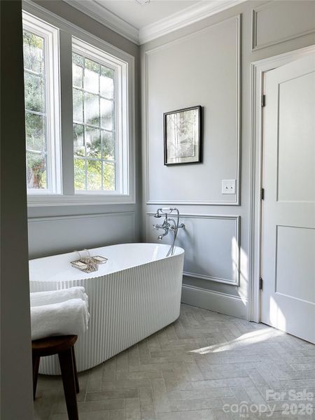 Furnished interior view inside a new home in , Matthews (Image 8).