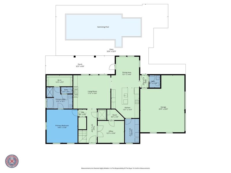 2D floor plan layout of this home in , Montgomery, TX (Image 1).