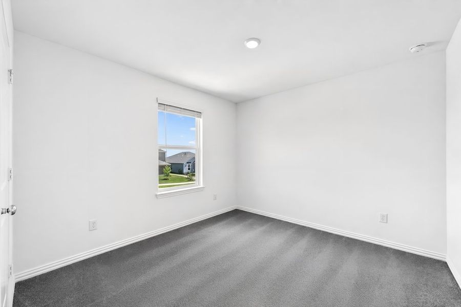 Spacious, unfurnished interior of a new home in Parks at Foster Crossing, Anna (Image 22). Spacious, unfurnished interior of a new home in Parks at Foster Crossing, Anna (Image 22).