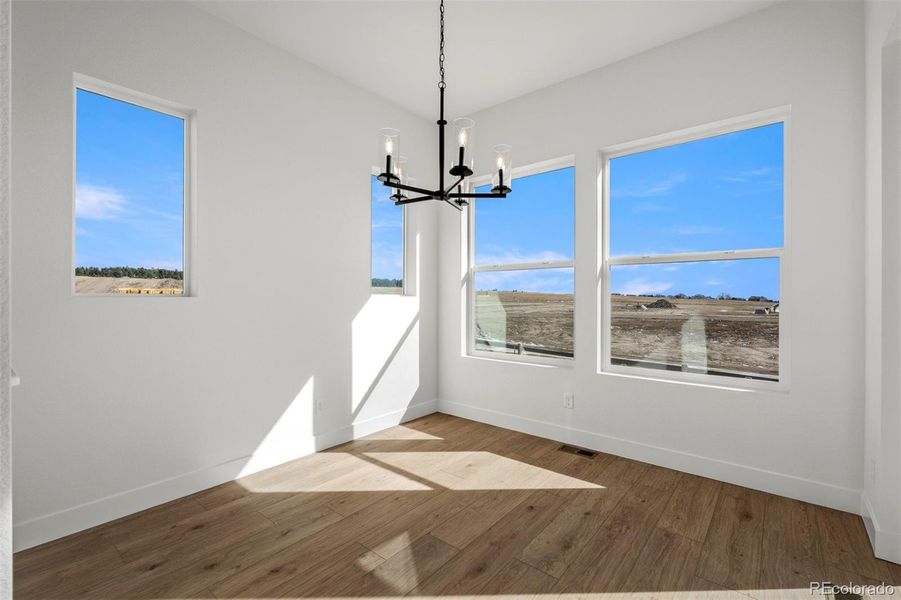 Spacious, unfurnished interior of a new home in Wolf Ranch - Enclave Collection, Colorado Springs (Image 29).