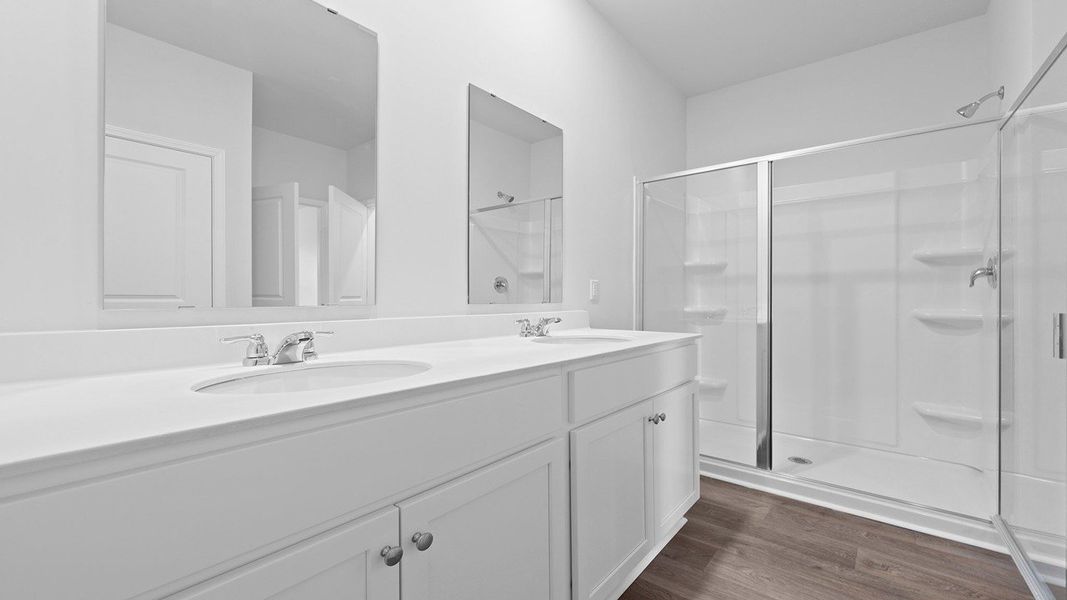 Furnished interior view inside a new home in Lakeview at Kitfield, Moncks Corner (Image 8).