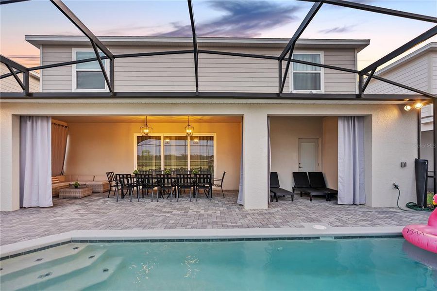 Exterior details and patio area of a home in , Clermont (Image 28). Exterior details and patio area of a home in , Clermont (Image 28).