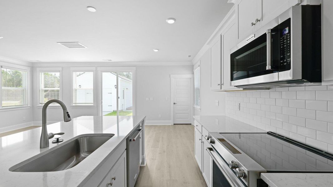 Furnished interior view inside a new home in Sheep Island, Summerville (Image 8).