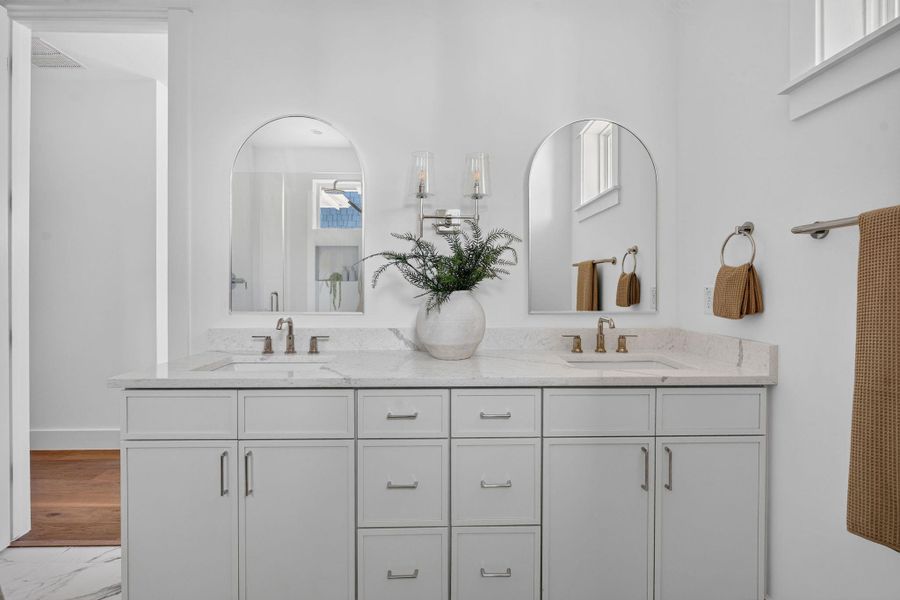 Furnished interior view inside a new home in , Austin (Image 9).