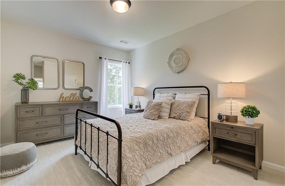 Furnished interior view inside a new home in , Hoschton (Image 35).