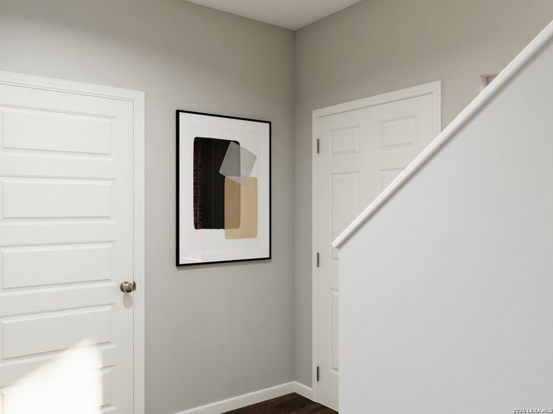 Spacious, unfurnished interior of a new home in Cinco Lakes, San Antonio (Image 20).