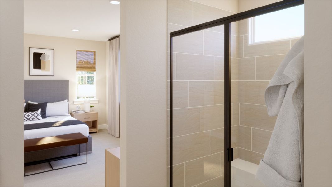 Representative furnished interior of a home built from the Skylark by Trumark Homes in Trumark Homes at Tanterra, Parker (Image 13).