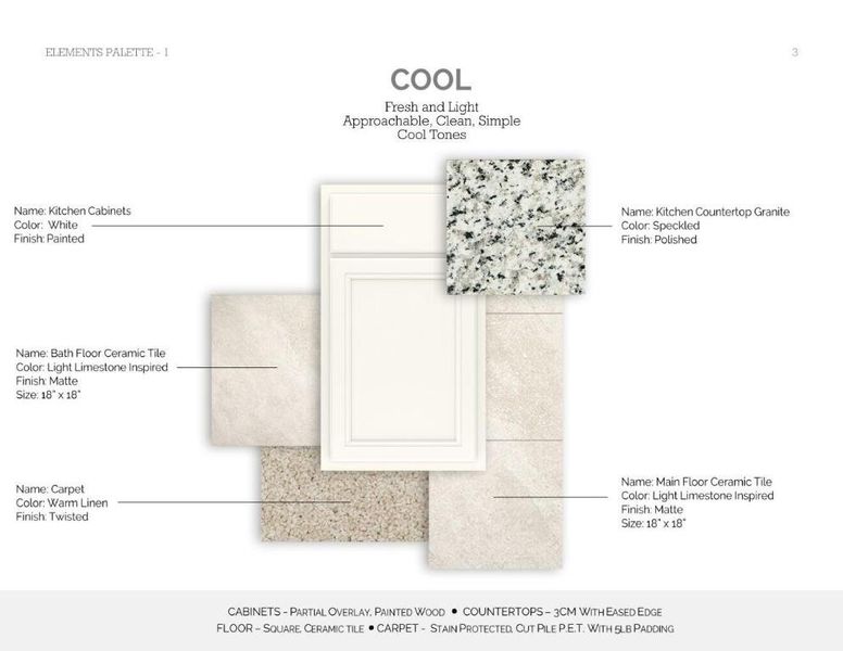 Color Palette for this home