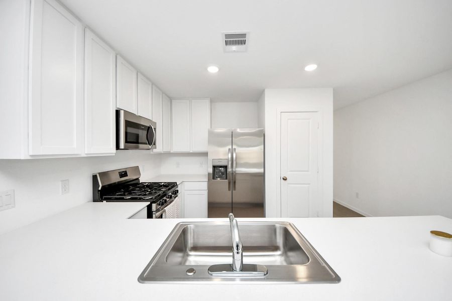 Furnished interior view inside a new home in Anniston, Katy (Image 8). Furnished interior view inside a new home in Anniston, Katy (Image 8).