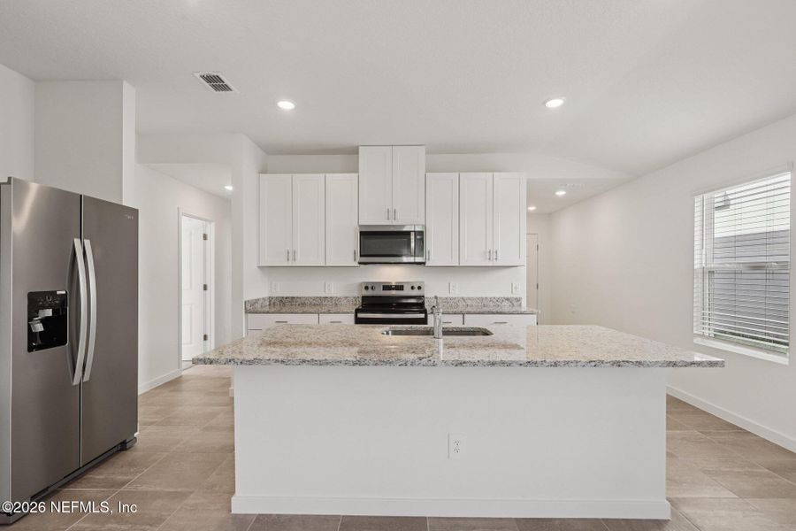 Furnished interior view inside a new home in Kings Preserve, Jacksonville (Image 6).