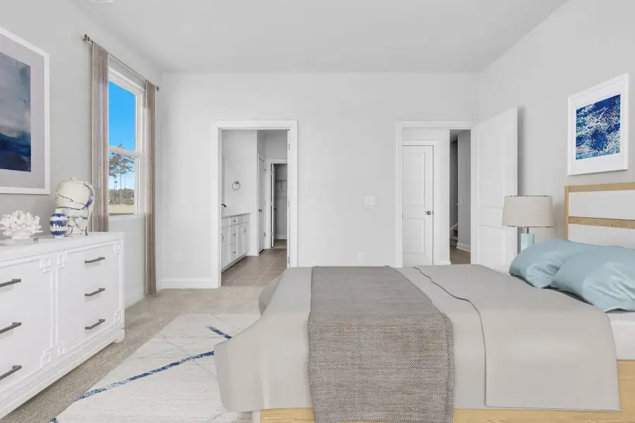 Furnished interior view inside a new home in Green Tree Place, Anderson (Image 9).