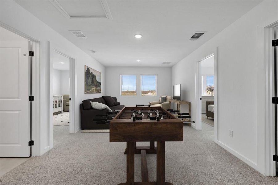 Furnished interior view inside a new home in Rolling Ridge, Van Alstyne (Image 16).