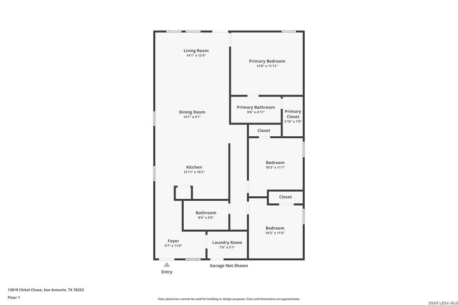 2D floor plan layout of this home in Hidden Oasis, San Antonio, TX (Image 3). 2D floor plan layout of this home in Hidden Oasis, San Antonio, TX (Image 3).