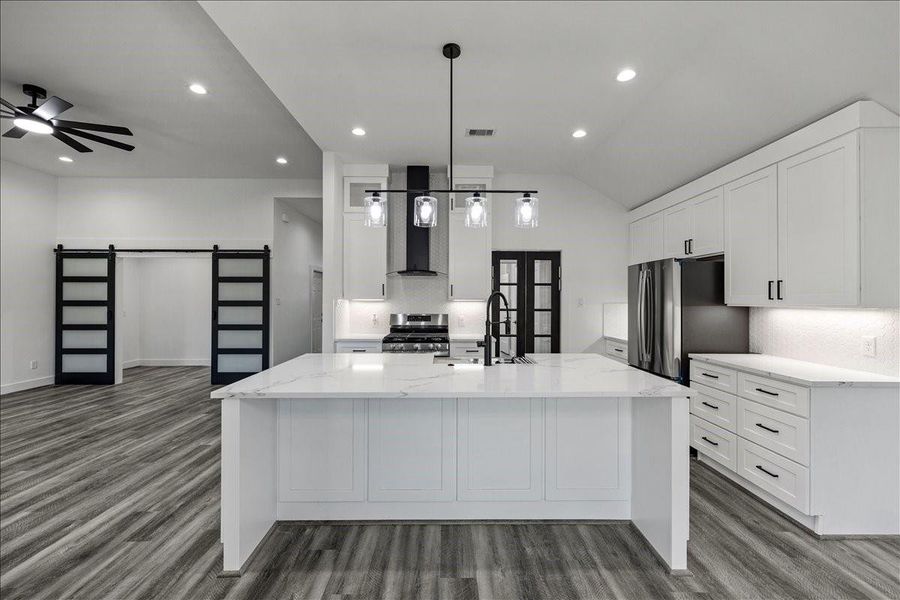 Furnished interior view inside a new home in , Santa Fe (Image 8). Furnished interior view inside a new home in , Santa Fe (Image 8).