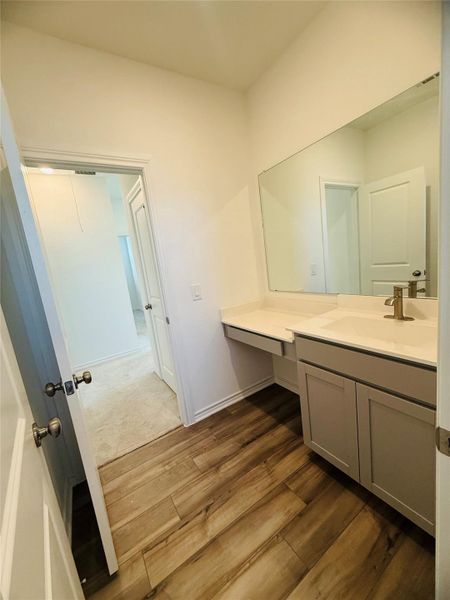 Furnished interior view inside a new home in Mavera, Conroe (Image 13).