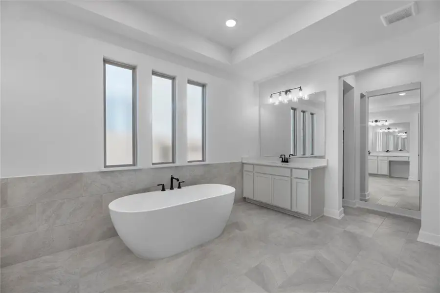 Furnished interior view inside a new home in Elyson, Katy (Image 9). Furnished interior view inside a new home in Elyson, Katy (Image 9).