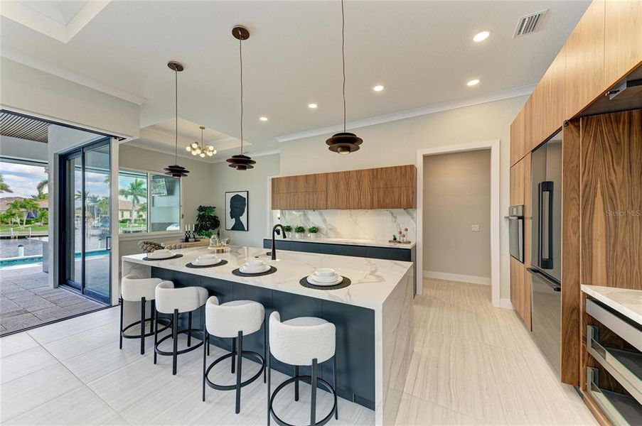 Furnished interior view inside a new home in , Punta Gorda (Image 6). Furnished interior view inside a new home in , Punta Gorda (Image 6).