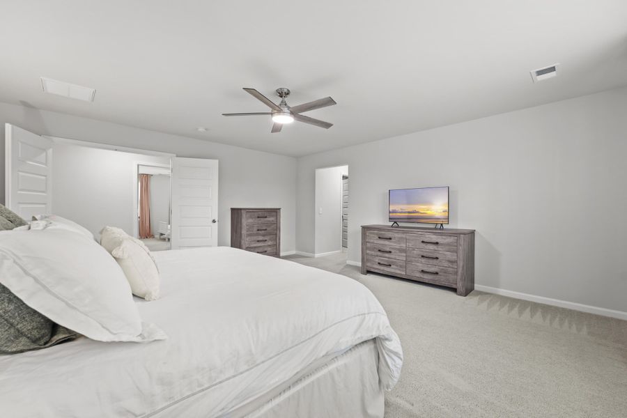 Furnished interior view inside a new home in Lindera Preserve at Cane Bay Plantation: Arbor Collection, Summerville (Image 7).