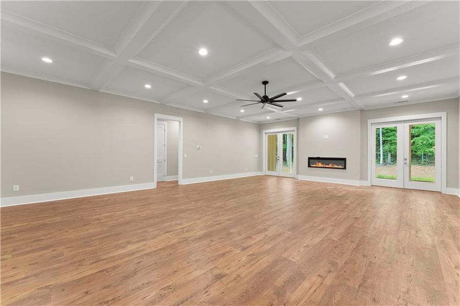 Spacious, unfurnished interior of a new home in , Cleveland (Image 41).