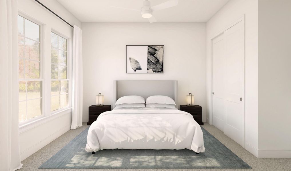 Extra Suite bedroom (*Artist rendering used for illustration purposes only.) Extra Suite bedroom (*Artist rendering used for illustration purposes only.)