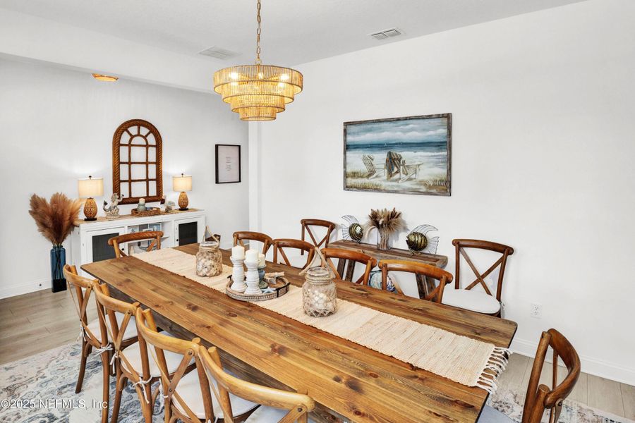 Furnished interior view inside a new home in Seaside Vista, St. Augustine (Image 42). Furnished interior view inside a new home in Seaside Vista, St. Augustine (Image 42).