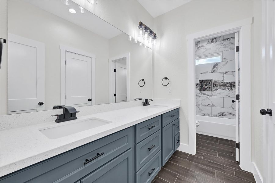 Furnished interior view inside a new home in , Plantersville (Image 10).