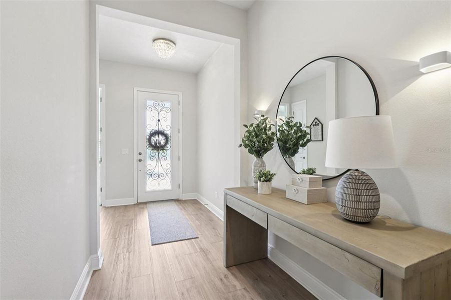 Furnished interior view inside a new home in , San Antonio (Image 12).