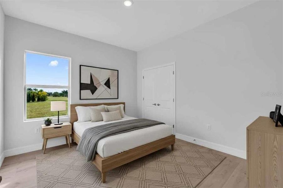 Furnished interior view inside a new home in , Punta Gorda (Image 9).