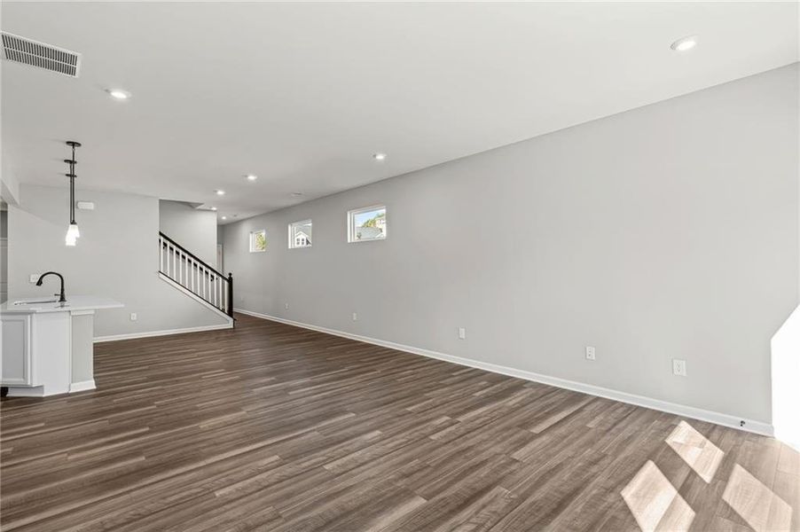 Spacious, unfurnished interior of a new home in Villas at Gold Creek, Dawsonville (Image 29). Spacious, unfurnished interior of a new home in Villas at Gold Creek, Dawsonville (Image 29).