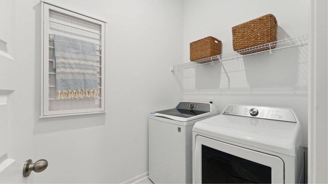 Camellia laundry room