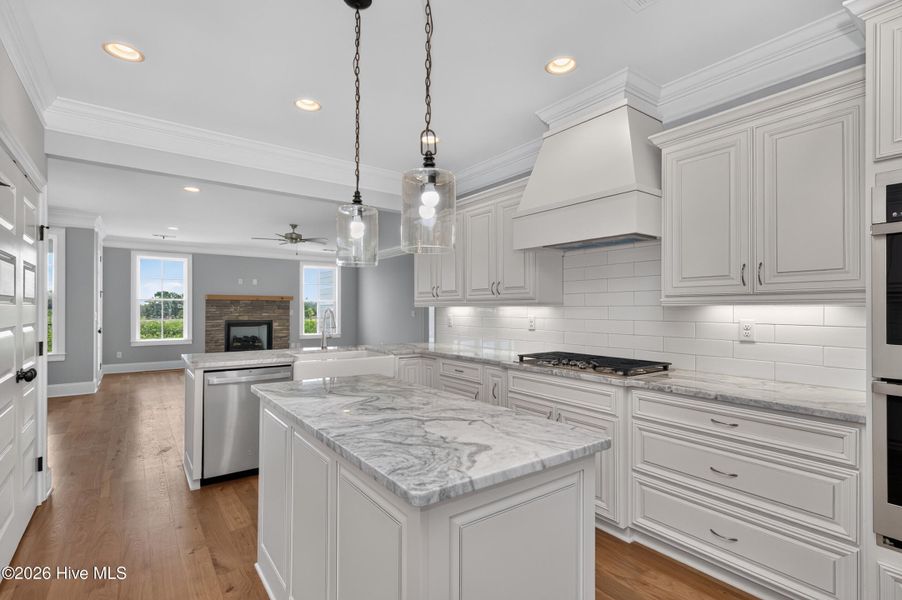 Furnished interior view inside a new home in Highland Lakes, Evans (Image 17).