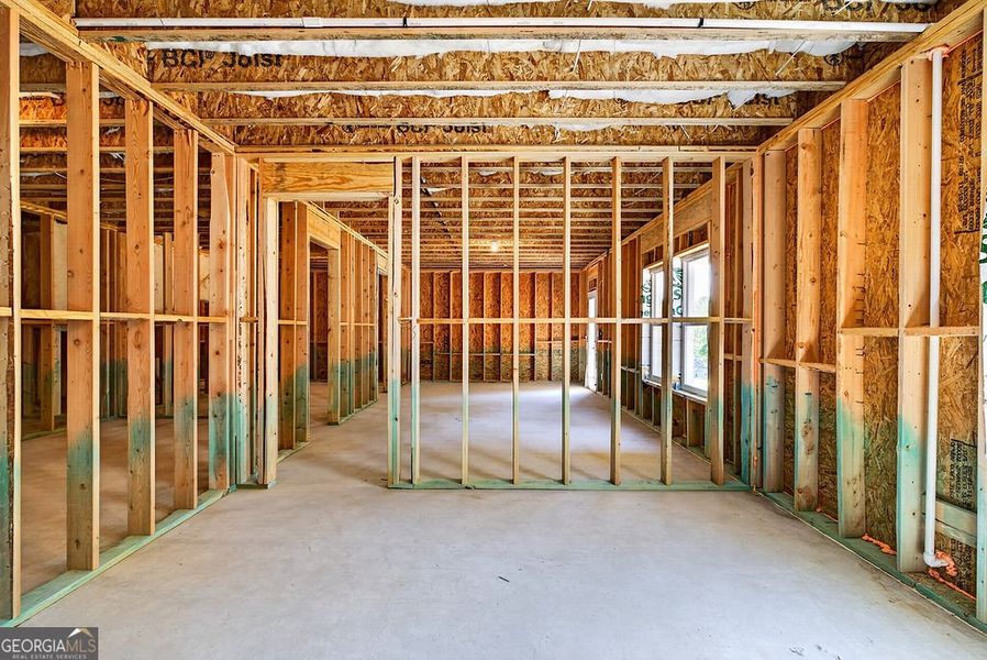 In-progress construction of a new home in The Manor at Gainesville Township, Gainesville, GA (Image 34).