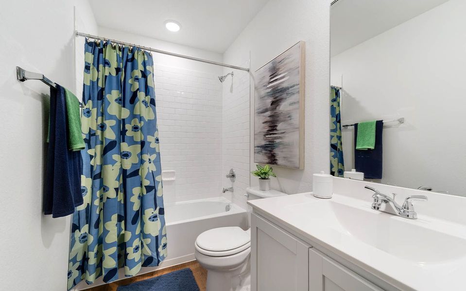 Furnished interior view inside a new home in Cool Water, Jarrell (Image 23).