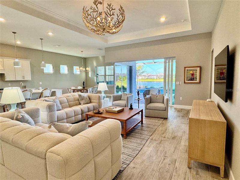 Furnished interior view inside a new home in , Englewood (Image 43). Furnished interior view inside a new home in , Englewood (Image 43).