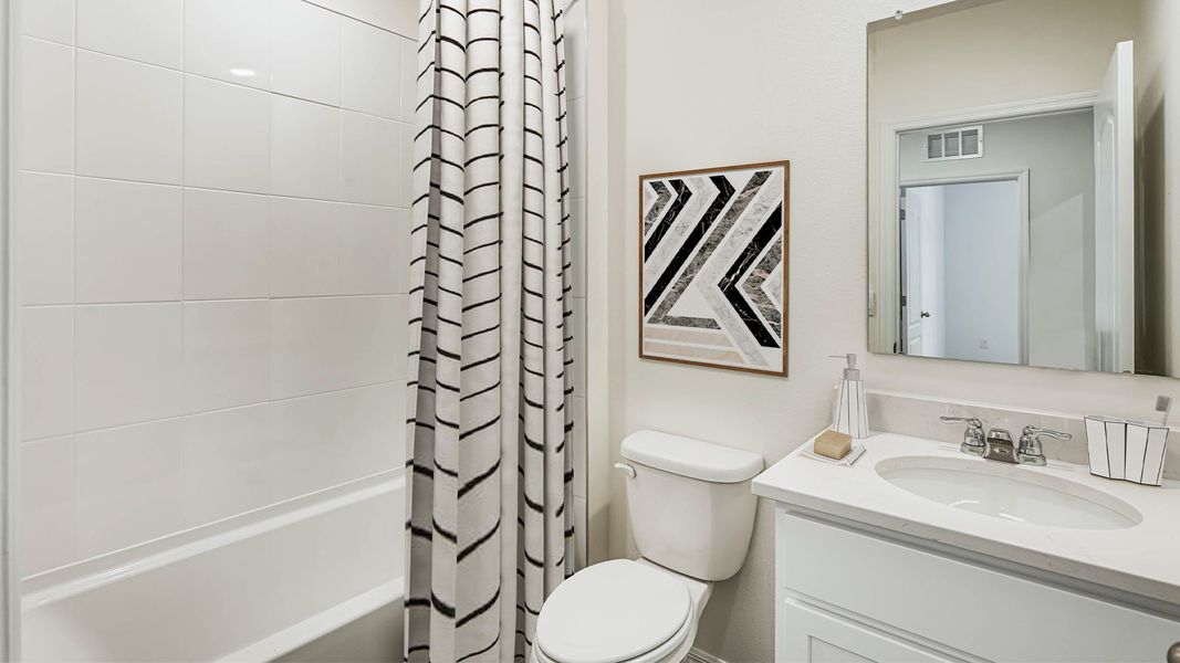 Furnished interior view inside a new home in Crossroads at Kelly Park, Apopka (Image 7).