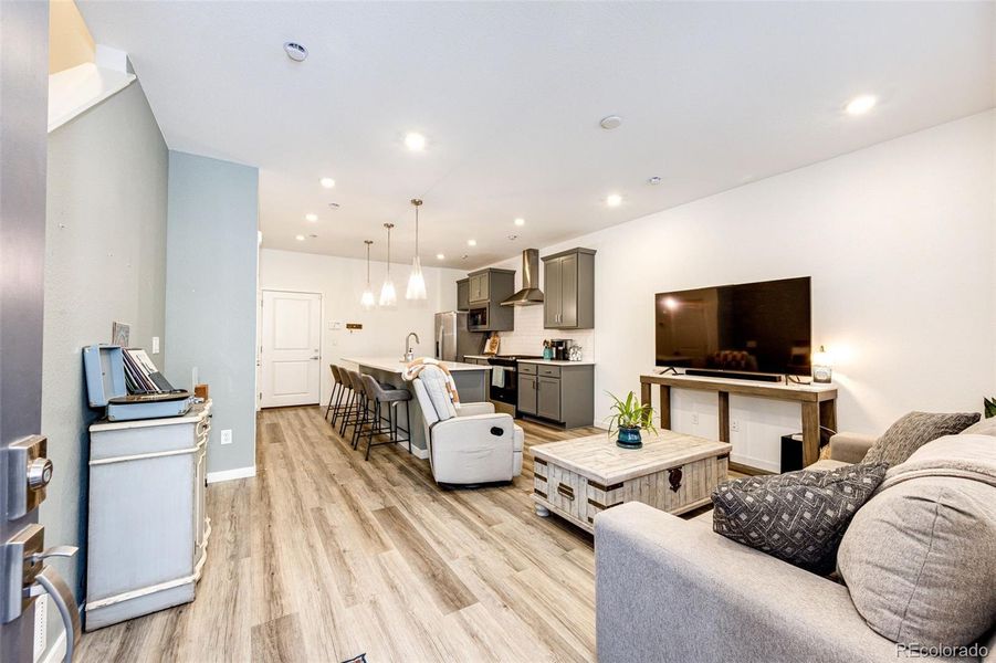 Furnished interior view inside a new home in , Littleton (Image 3).