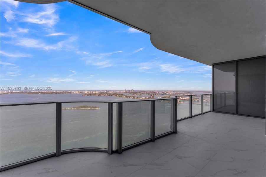 Exterior details and patio area of a home in Aria Reserve, Miami (Image 2).