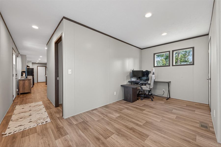 Furnished interior view inside a new home in , Cleveland (Image 37). Furnished interior view inside a new home in , Cleveland (Image 37).