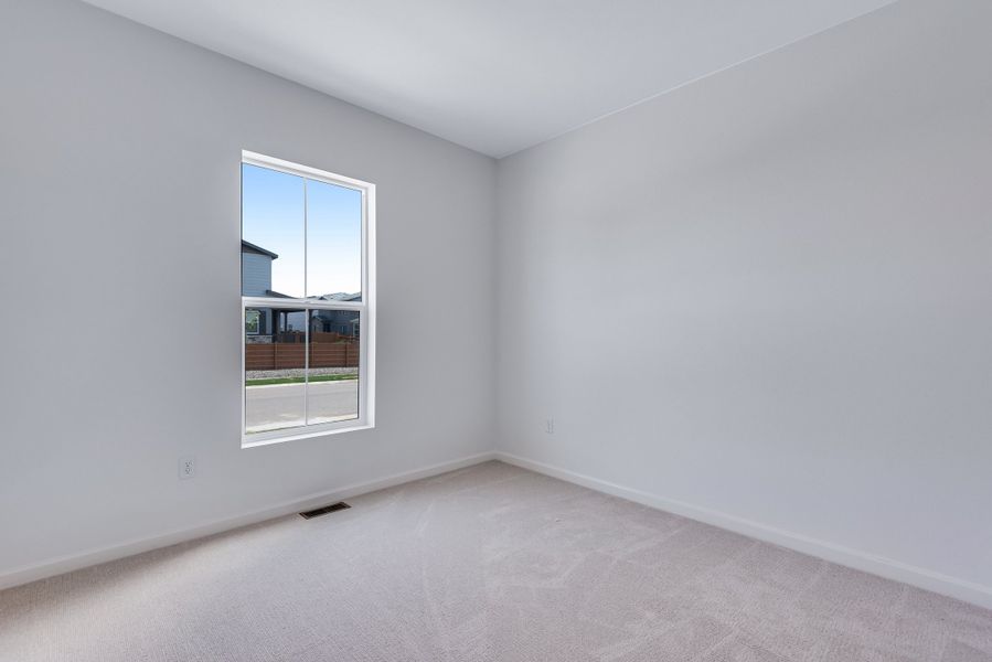 Spacious, unfurnished interior of a new home in Reunion, Commerce City (Image 26). Spacious, unfurnished interior of a new home in Reunion, Commerce City (Image 26).