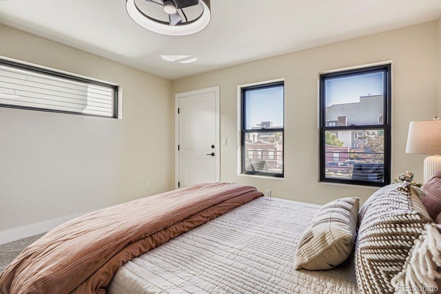Furnished interior view inside a new home in , Denver (Image 6).