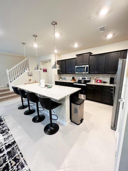 Furnished interior view inside a new home in , Clermont (Image 18). Furnished interior view inside a new home in , Clermont (Image 18).