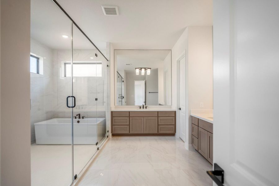 Furnished interior view inside a new home in Artavia 70′ Lots, Conroe (Image 15).