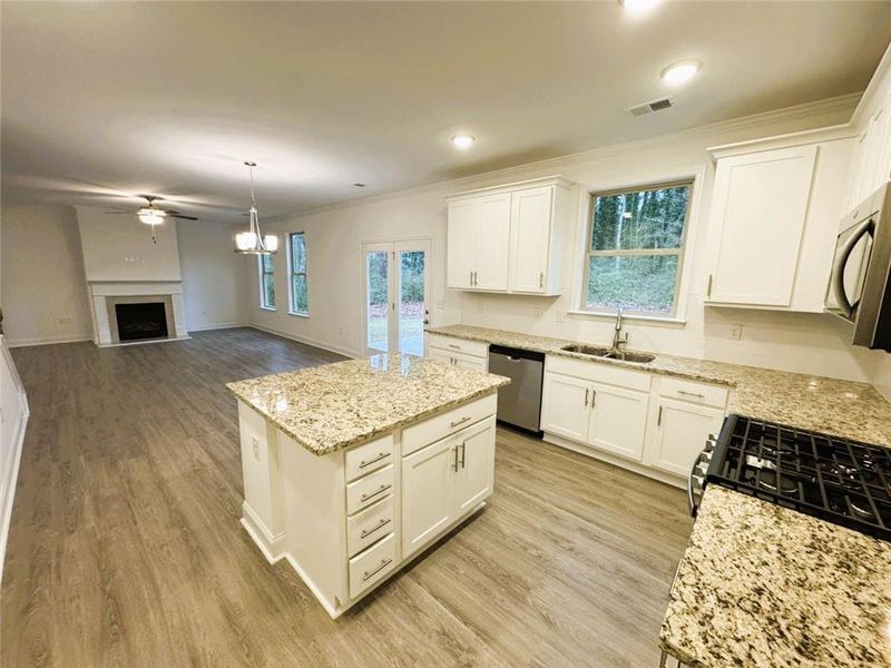 Furnished interior view inside a new home in Paces Estates, Lithia Springs (Image 4).