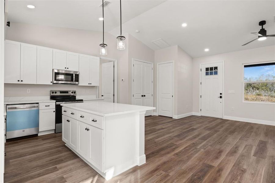 Furnished interior view inside a new home in , Avon Park (Image 6). Furnished interior view inside a new home in , Avon Park (Image 6).