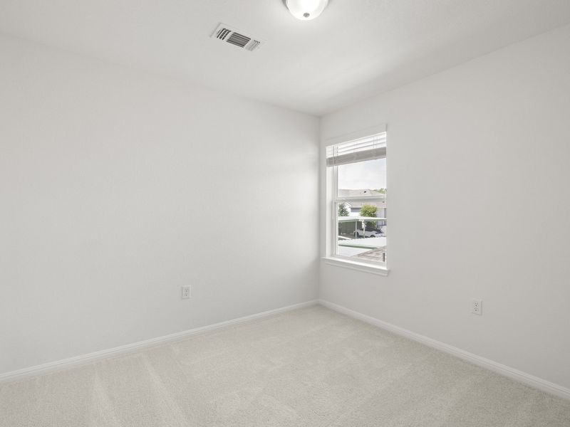 Spacious, unfurnished interior of a new home in Whisper Valley, Manor (Image 26). Spacious, unfurnished interior of a new home in Whisper Valley, Manor (Image 26).