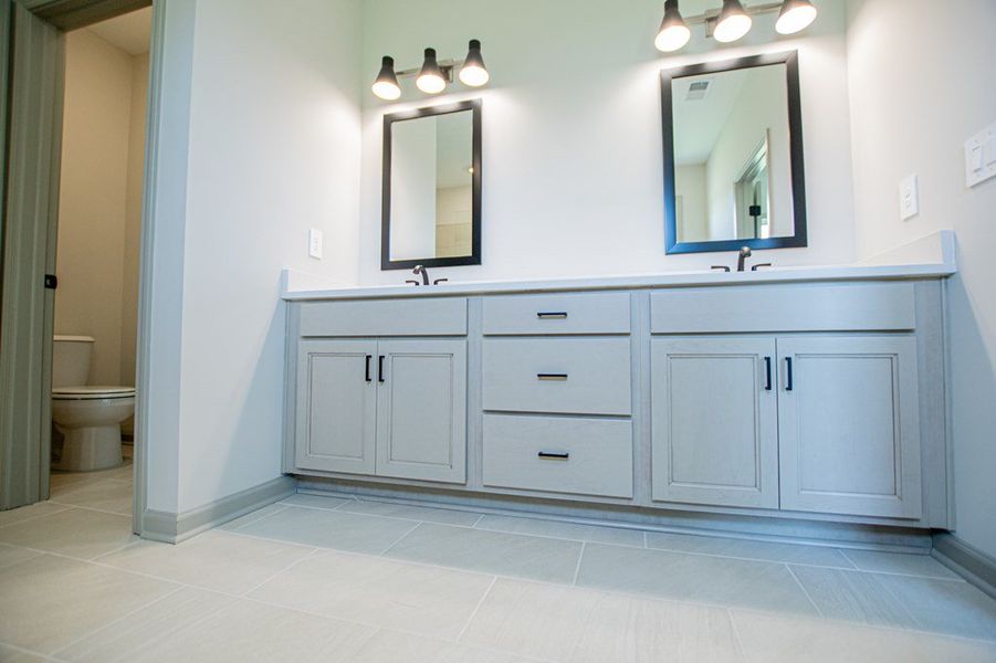 Furnished interior view inside a new home in WOODMONT RESERVE, Roopville (Image 15).