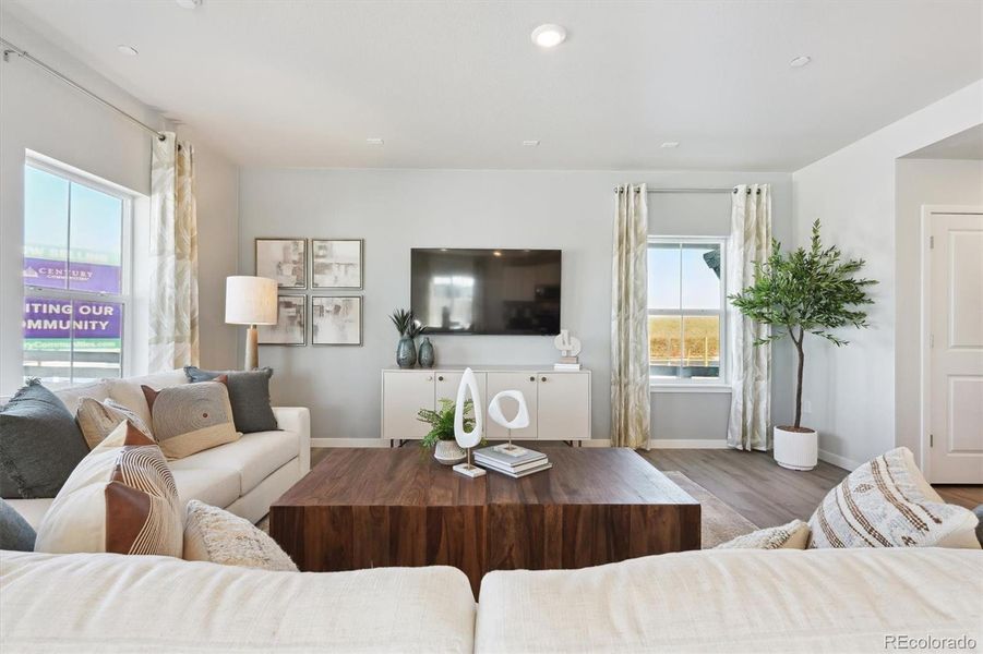 Furnished interior view inside a new home in Legato, Commerce City (Image 5).