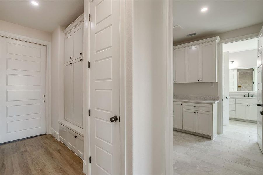 Furnished interior view inside a new home in , Godley (Image 6).