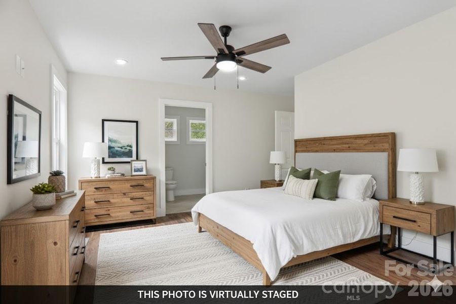 Furnished interior view inside a new home in , Waynesville (Image 11).